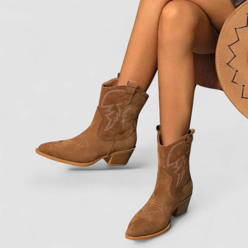 Bottes orthopédiques western Lillian™