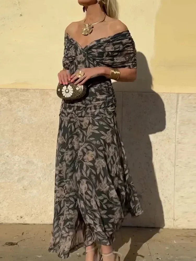 Hayden Laluna® | Robe élégante à col en V