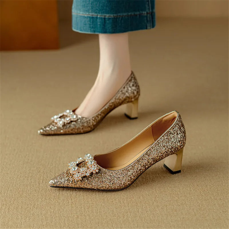 Gloria | Escarpins à paillettes