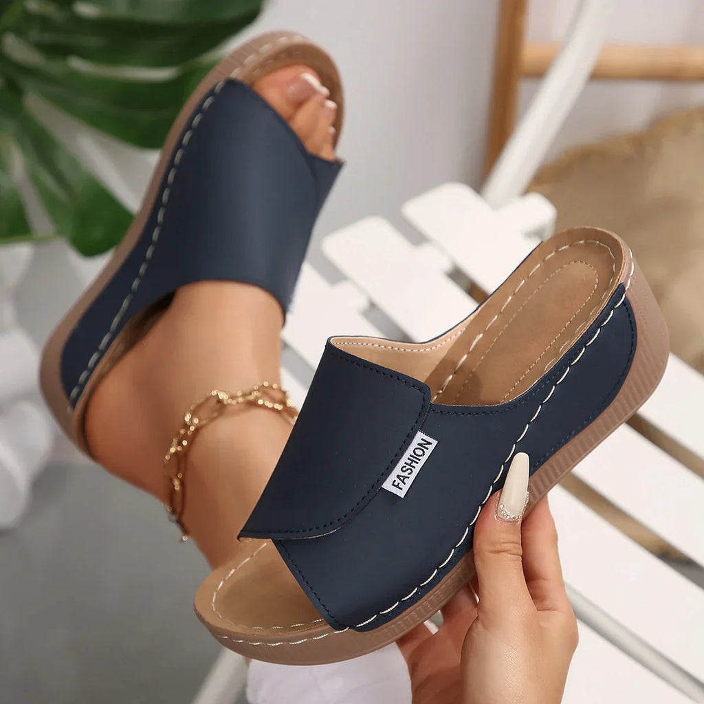 Selene | Sandales compensées orthopédiques™