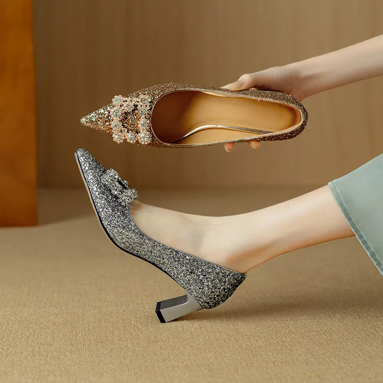 Gloria | Escarpins à paillettes