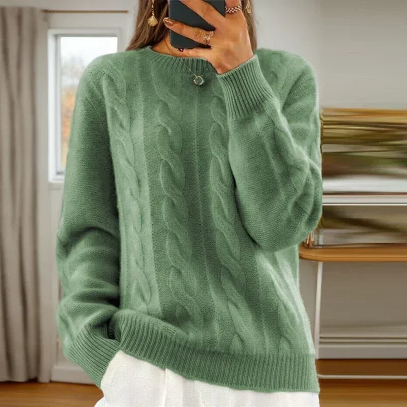 Janine | Élégant Gebreide Trui
