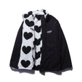 Monica | veste réversible à cœur