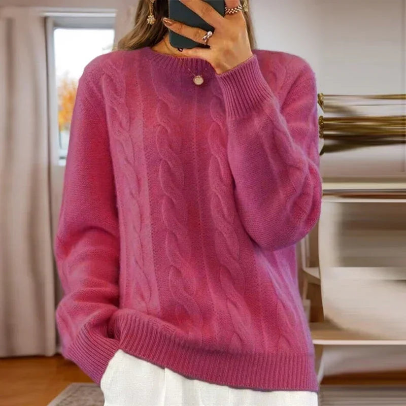 Janine | Élégant Gebreide Trui