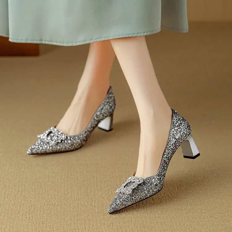 Gloria | Escarpins à paillettes