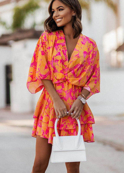 Carmen™ | Boho Mini Šaty s Zlatými Detaily