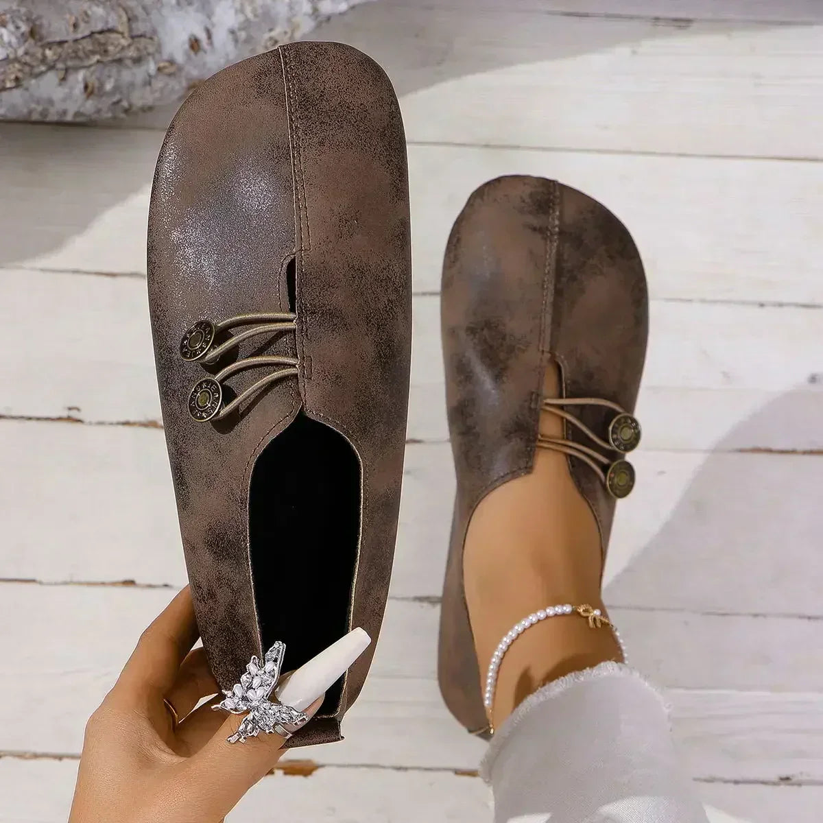 Jaime | Mocassins™ en daim doux pour femmes