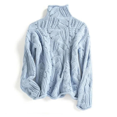 Rika｜ラグジジアリーウールカシミア セーート