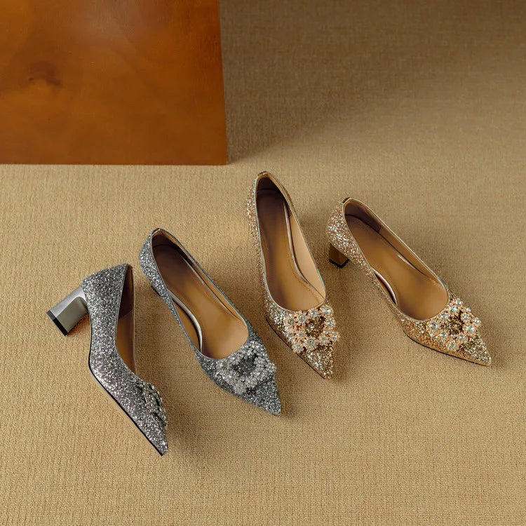 Gloria | Escarpins à paillettes