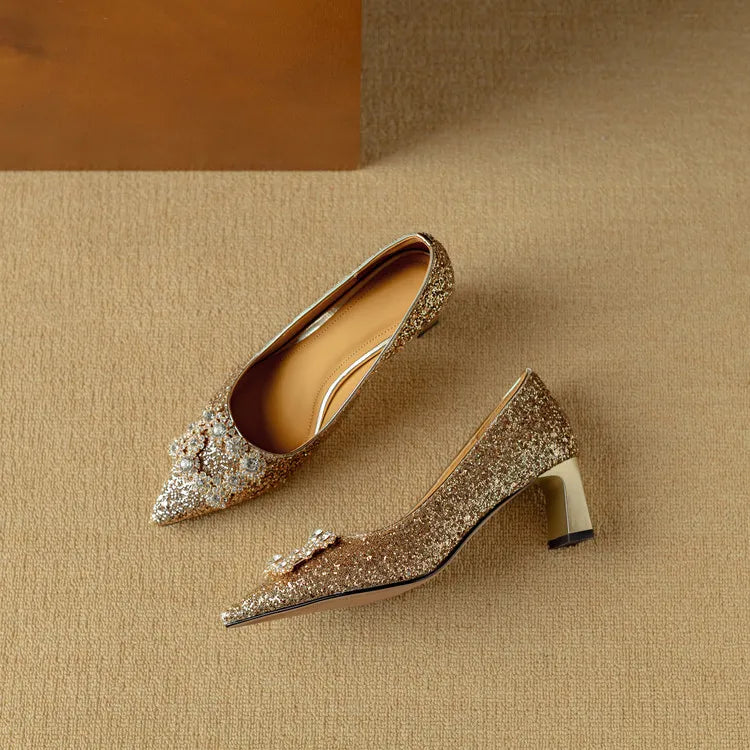 Gloria | Escarpins à paillettes