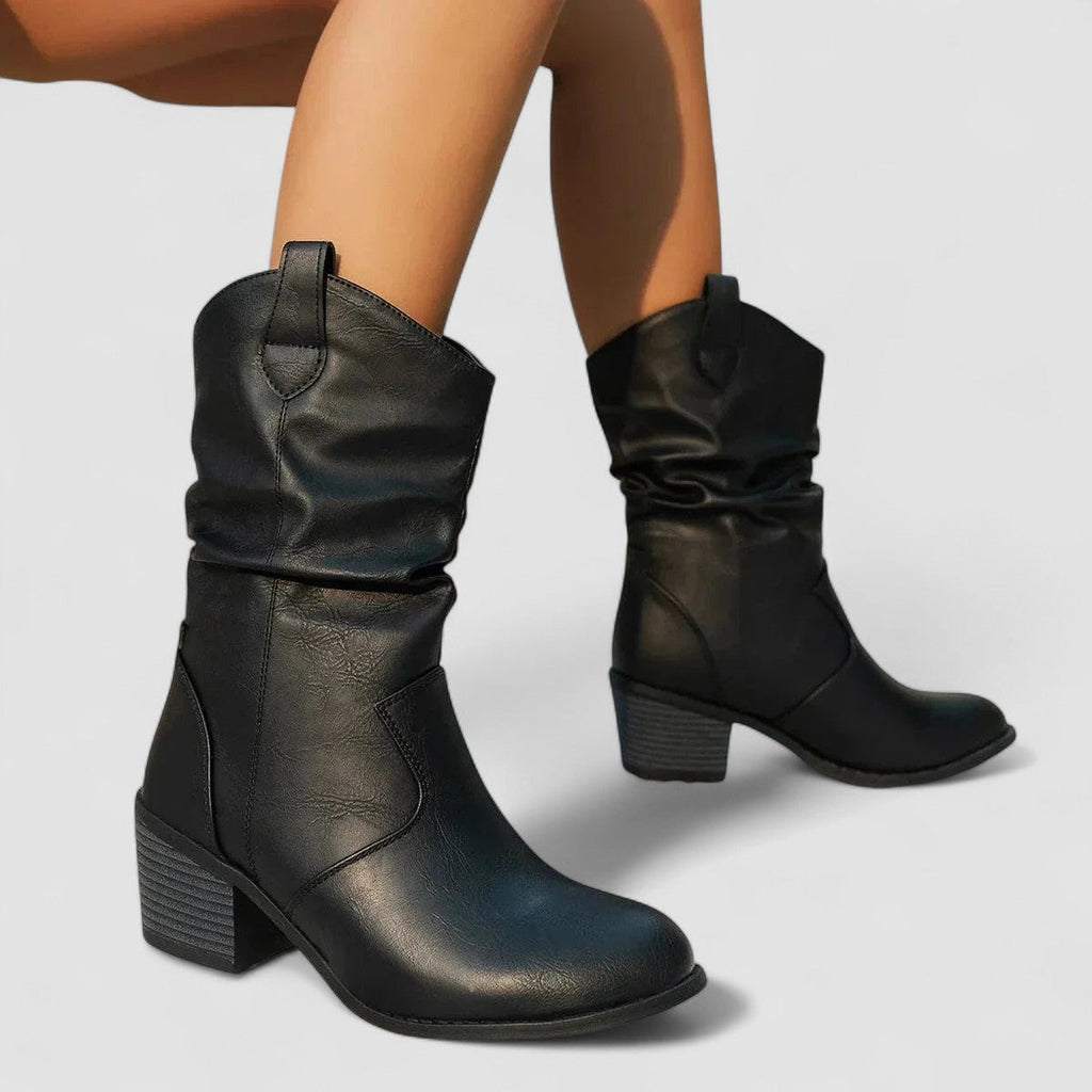Vivian™ - Bottes orthopédiques en cuir