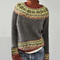 Ulli | Pull rétro douillet 