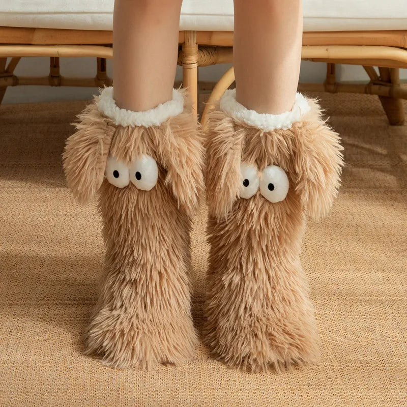 Phoebe | Chaussettes-chaussons d'intérieur amusantes