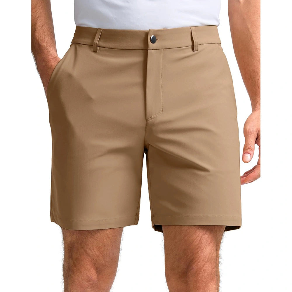 Short de Golf Pro — Stretch & Respirant