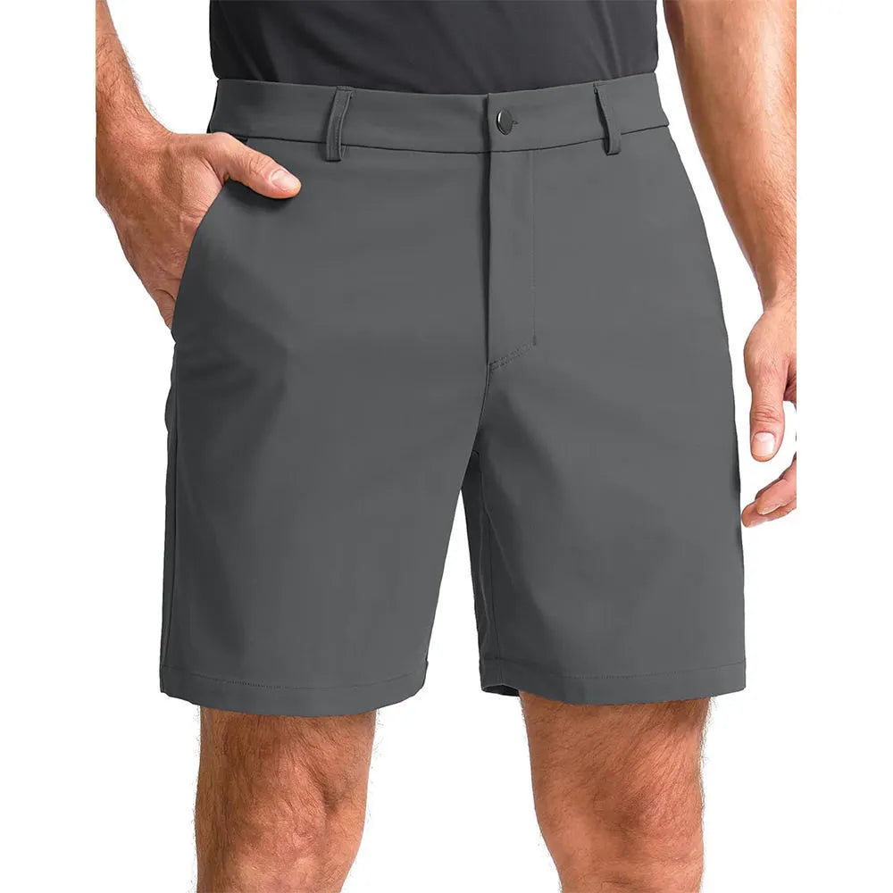 Short de Golf Pro — Stretch & Respirant