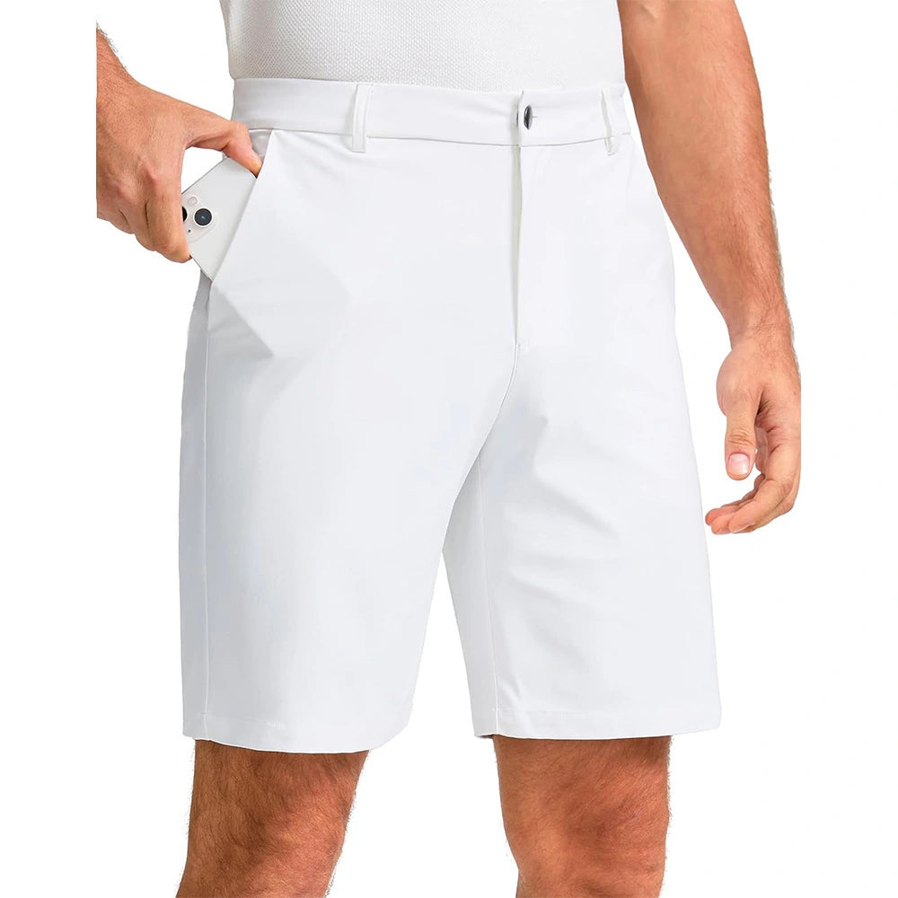 Short de Golf Pro — Stretch & Respirant