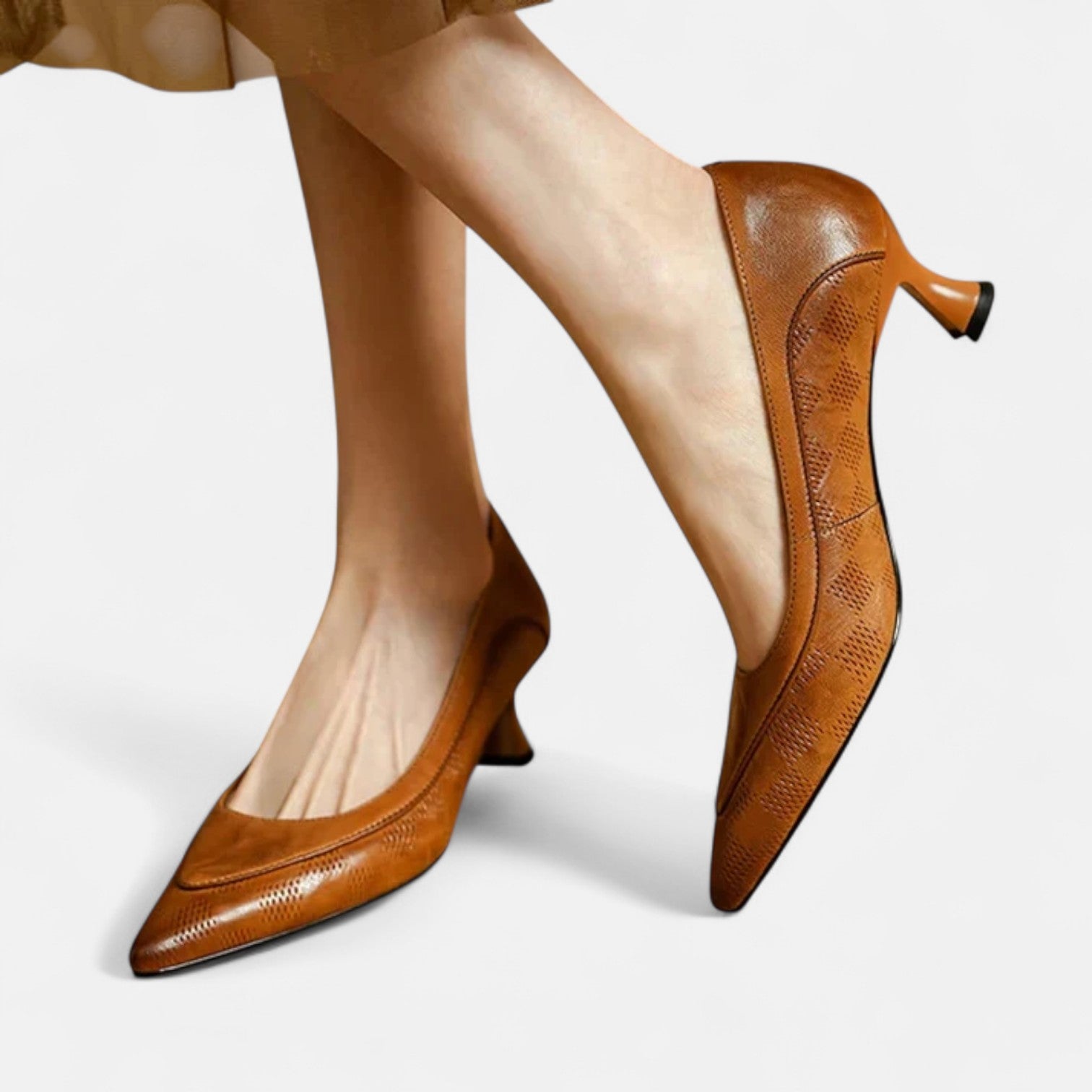 Escarpins en cuir Amara