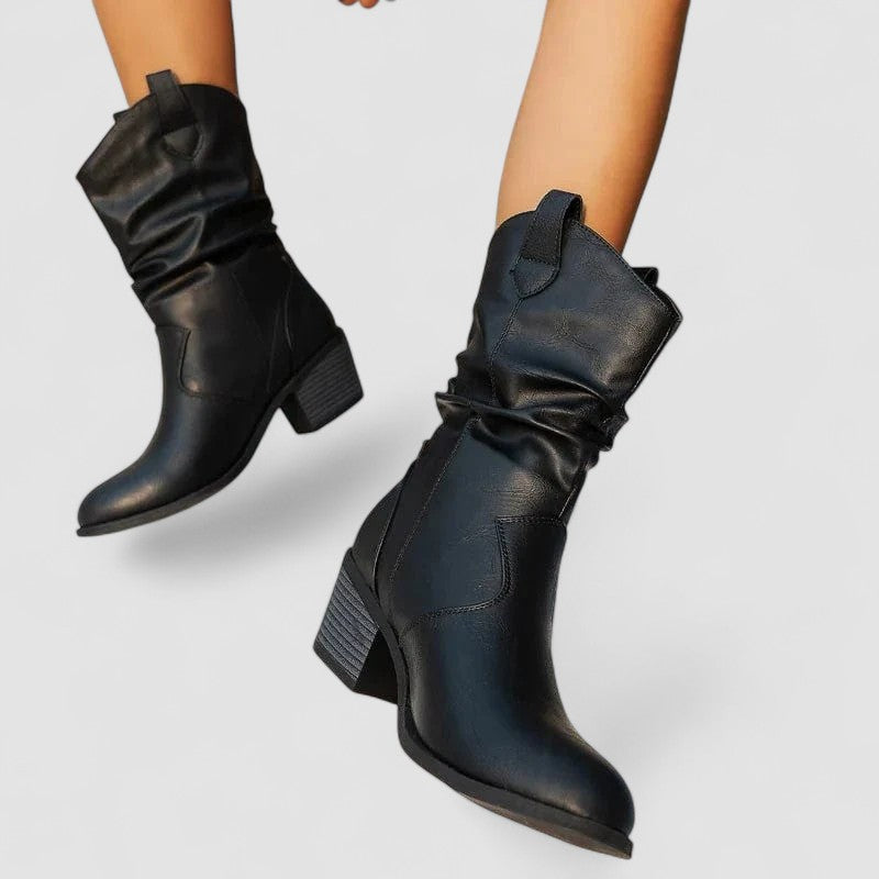 Vivian™ - Bottes orthopédiques en cuir