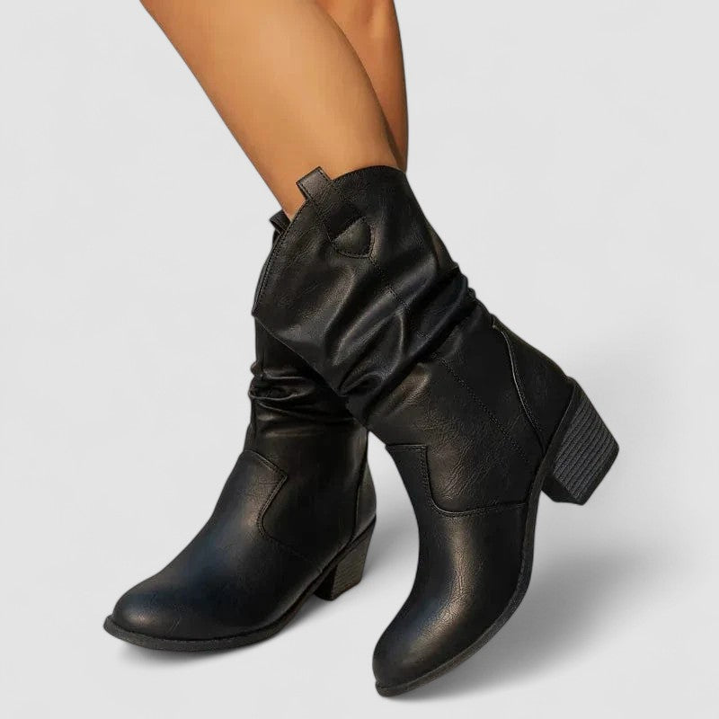 Vivian™ - Bottes orthopédiques en cuir