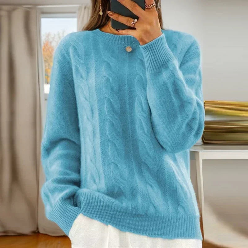 Janine | Élégant Gebreide Trui