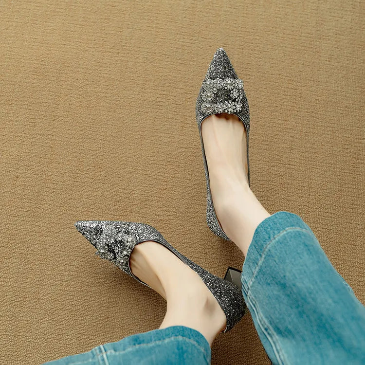 Gloria | Escarpins à paillettes