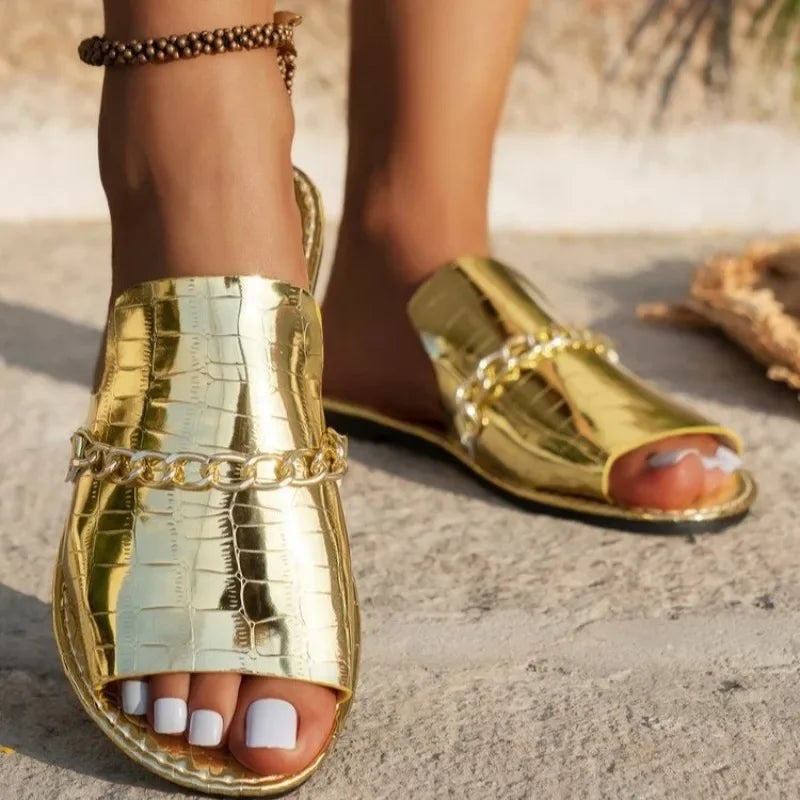 Mira | Tongs de plage compensées de luxe™
