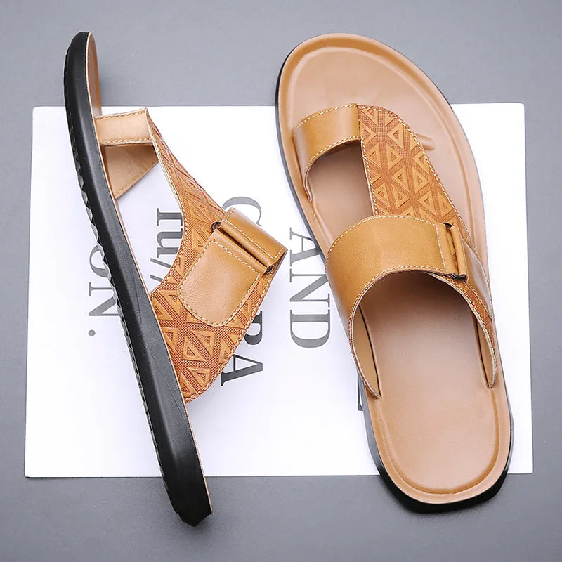 Callen Luxe™ | Sandales en cuir brut