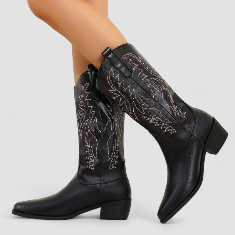 Claire - Bottes orthopédiques western 