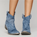 Charlotte - Bottines orthopédiques en daim 