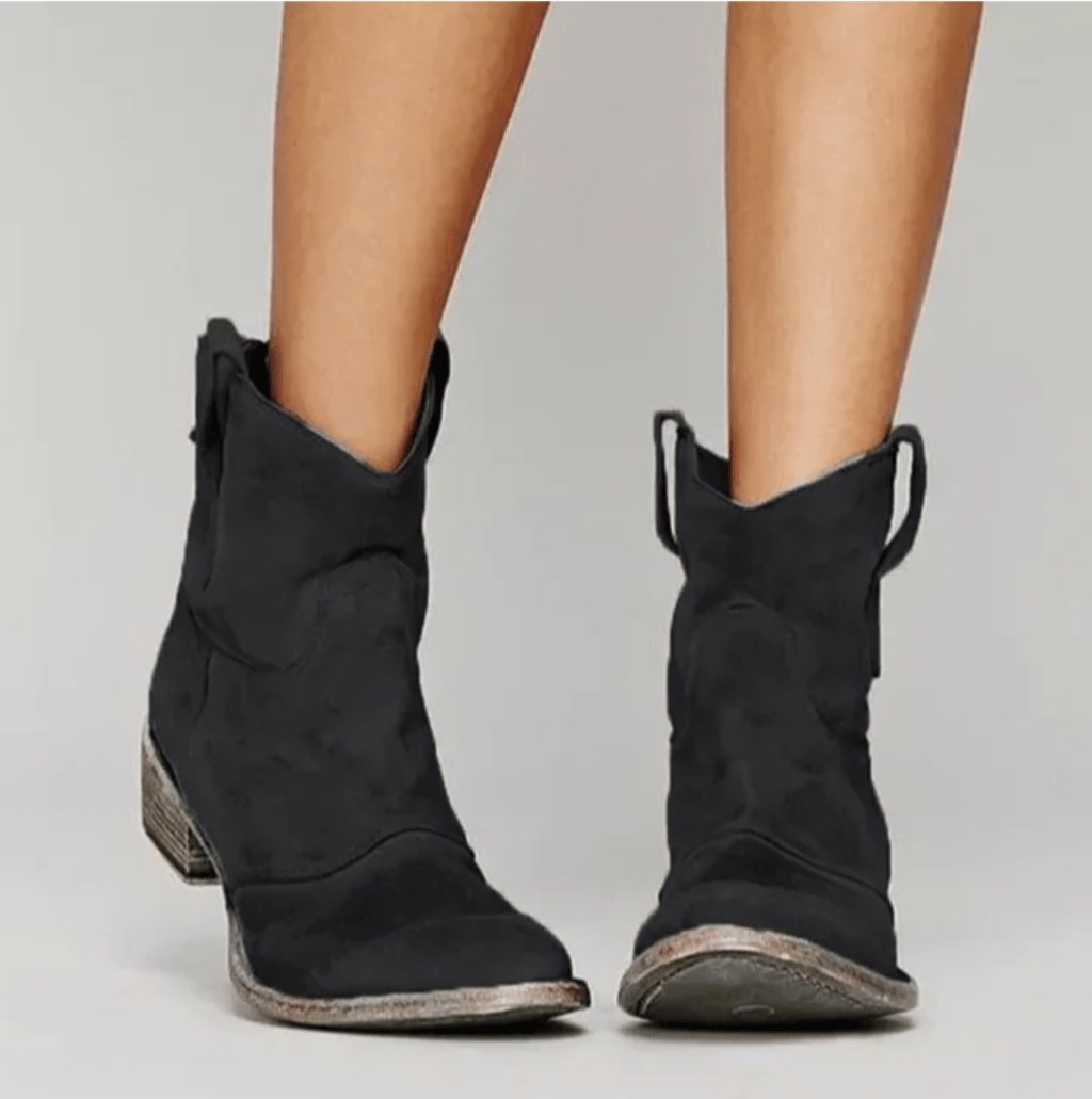 Charlotte - Bottines orthopédiques en daim 