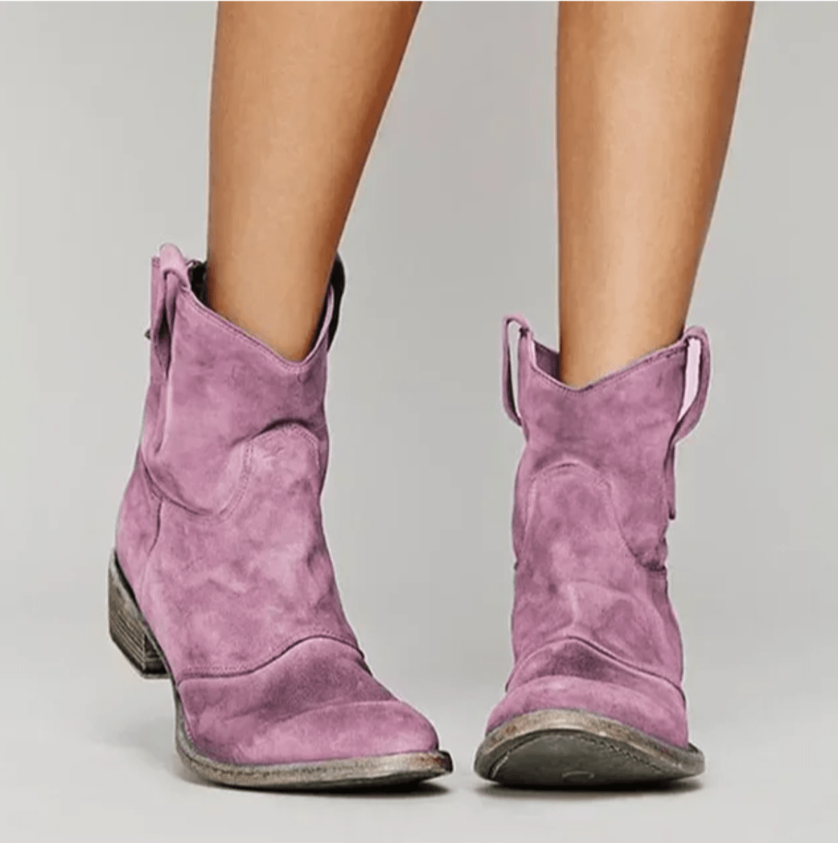 Charlotte - Bottines orthopédiques en daim 