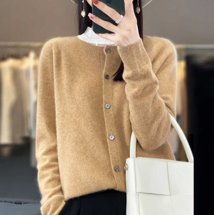 Anna | Gilets en laine mérinos