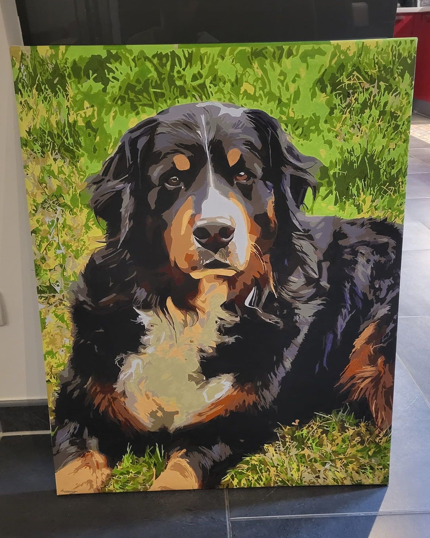 Schilderen op nummer Eigen foto - van 40x50 cm tot 80x120 cm