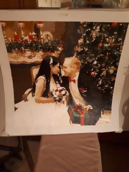 Schilderen op nummer Eigen foto - van 40x50 cm tot 80x120 cm