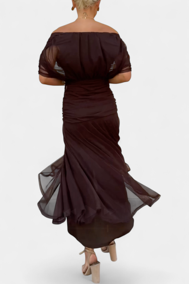 Hayden Laluna® | Robe élégante à col en V
