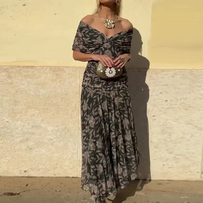 Hayden Laluna® | Robe élégante à col en V