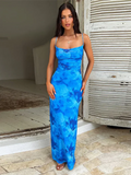 Isabeau™ | Floral Maxi Dress with Slim Fit 