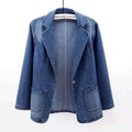 Solène™ – Veste en denim fluide