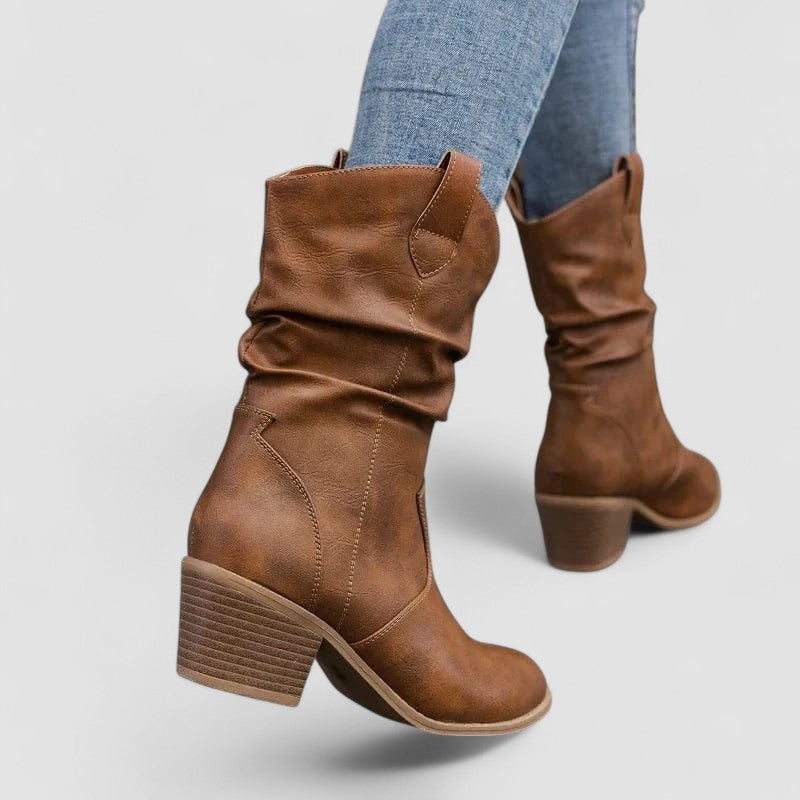 Vivian™ - Bottes orthopédiques en cuir