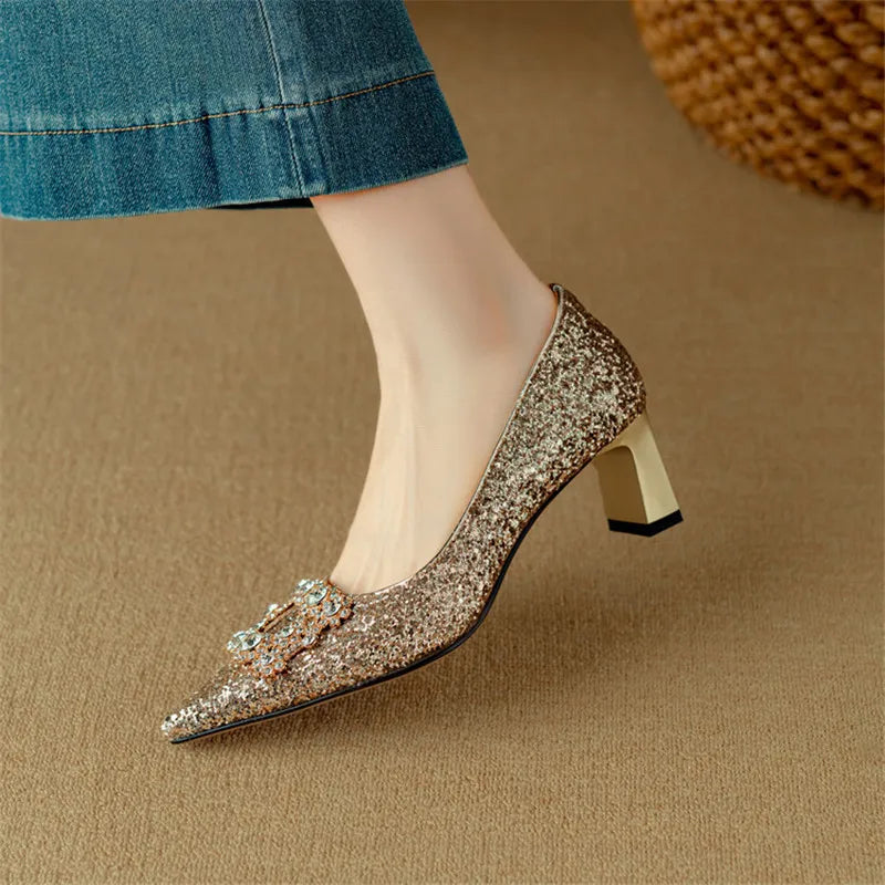 Gloria | Escarpins à paillettes