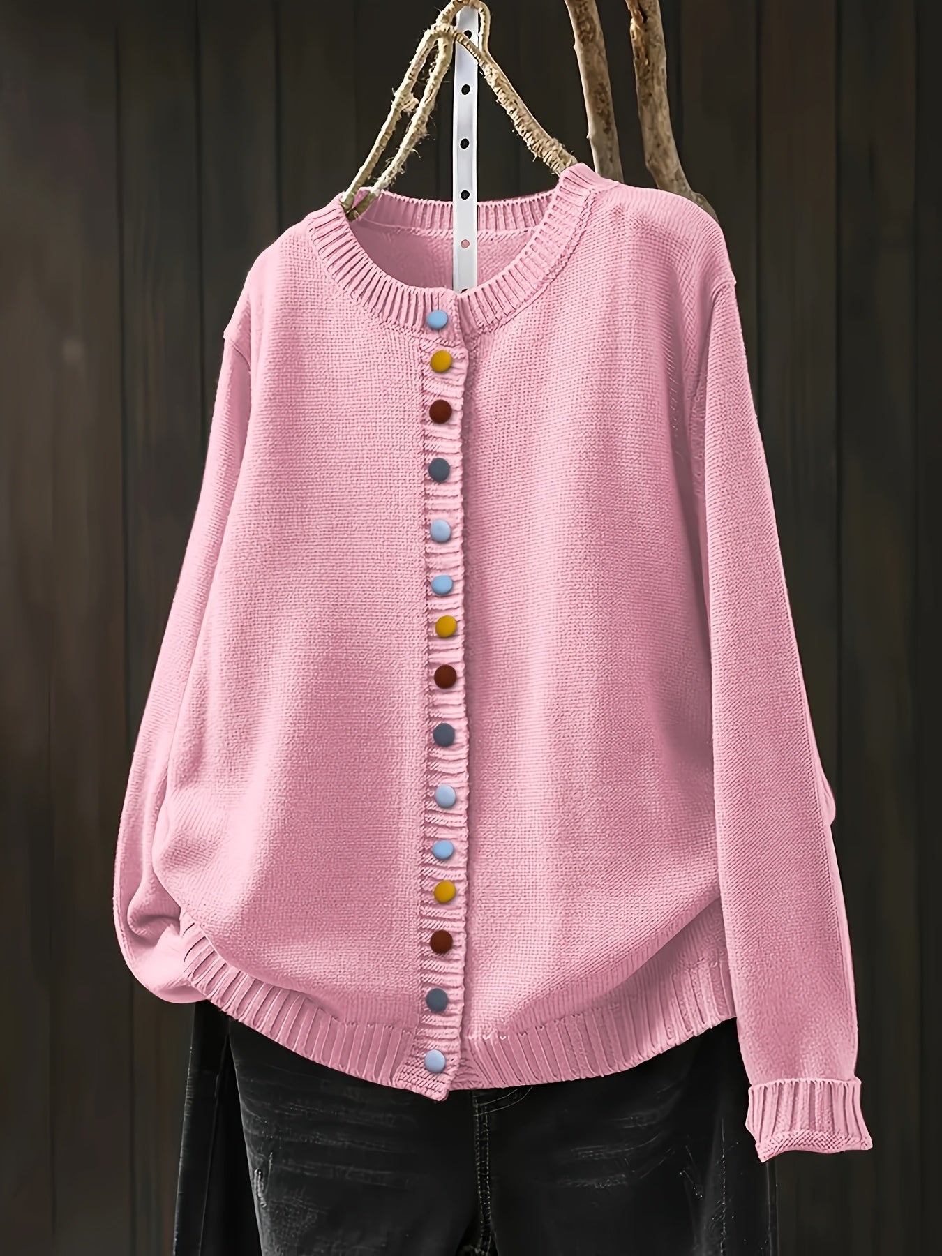 Elizabeth™ | Gilet cardigan noir élégant pour femme
