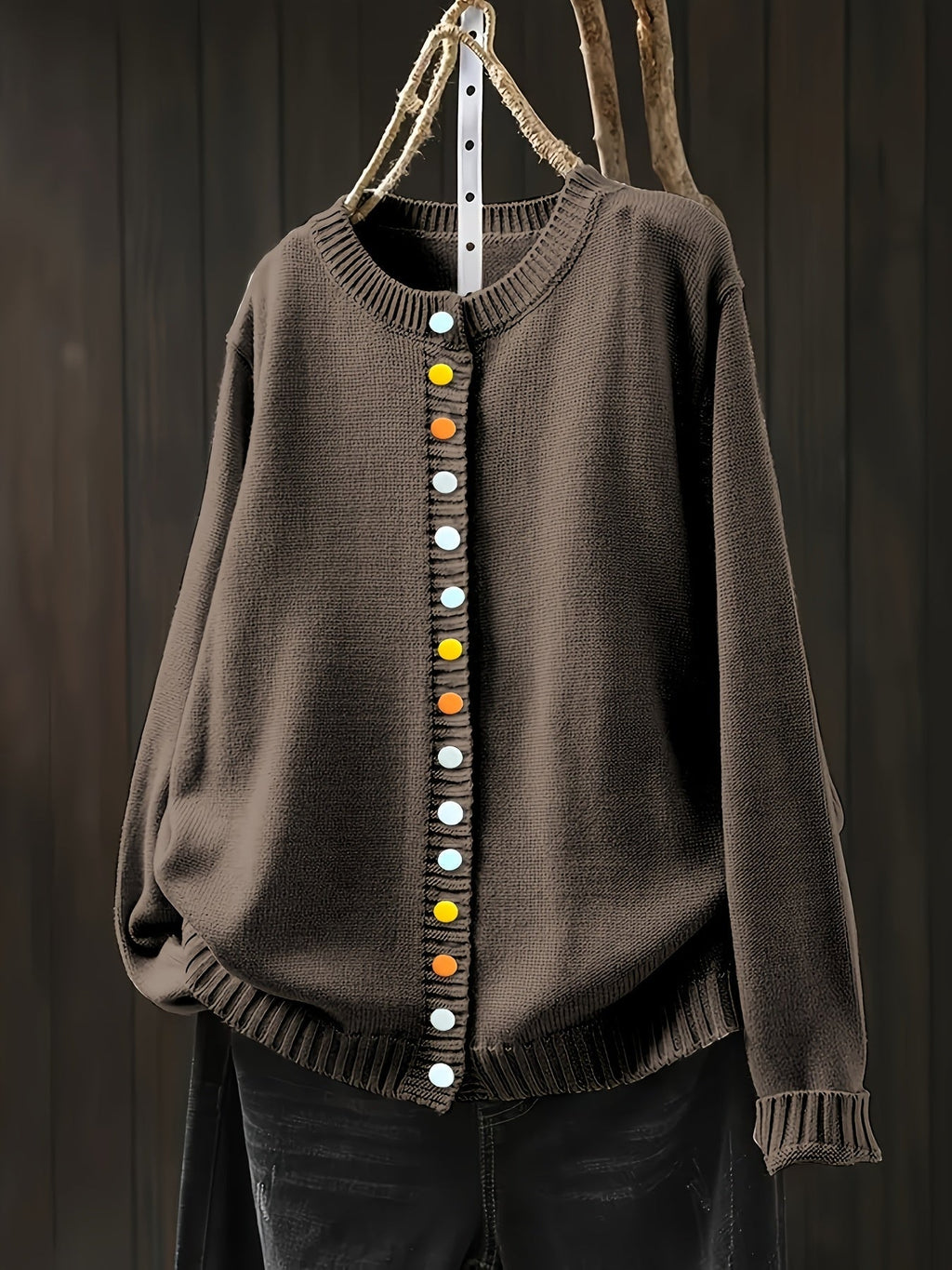 Elizabeth™ | Gilet cardigan noir élégant pour femme