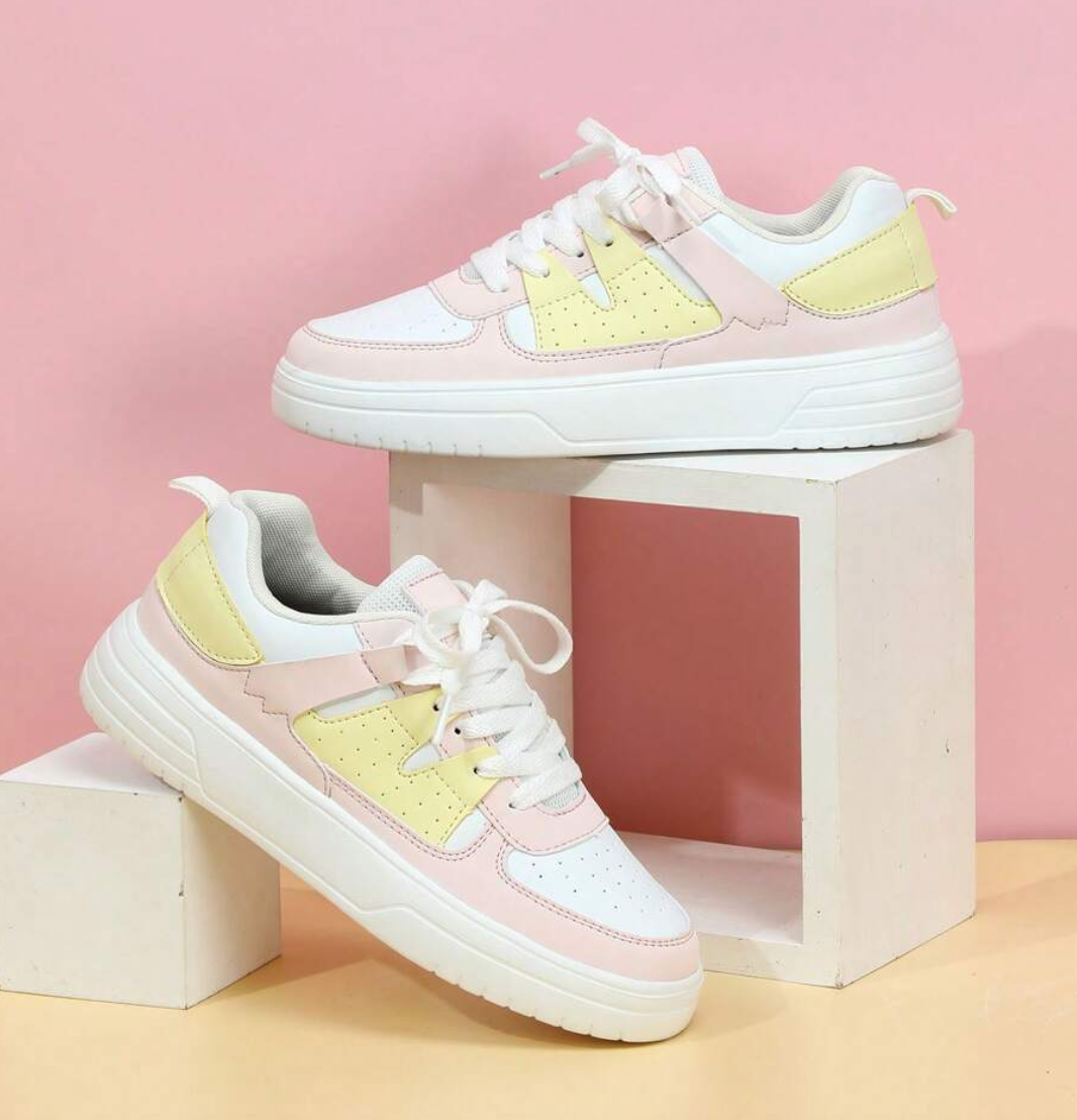 Lisa | Baskets décontractées colorées pour femmes