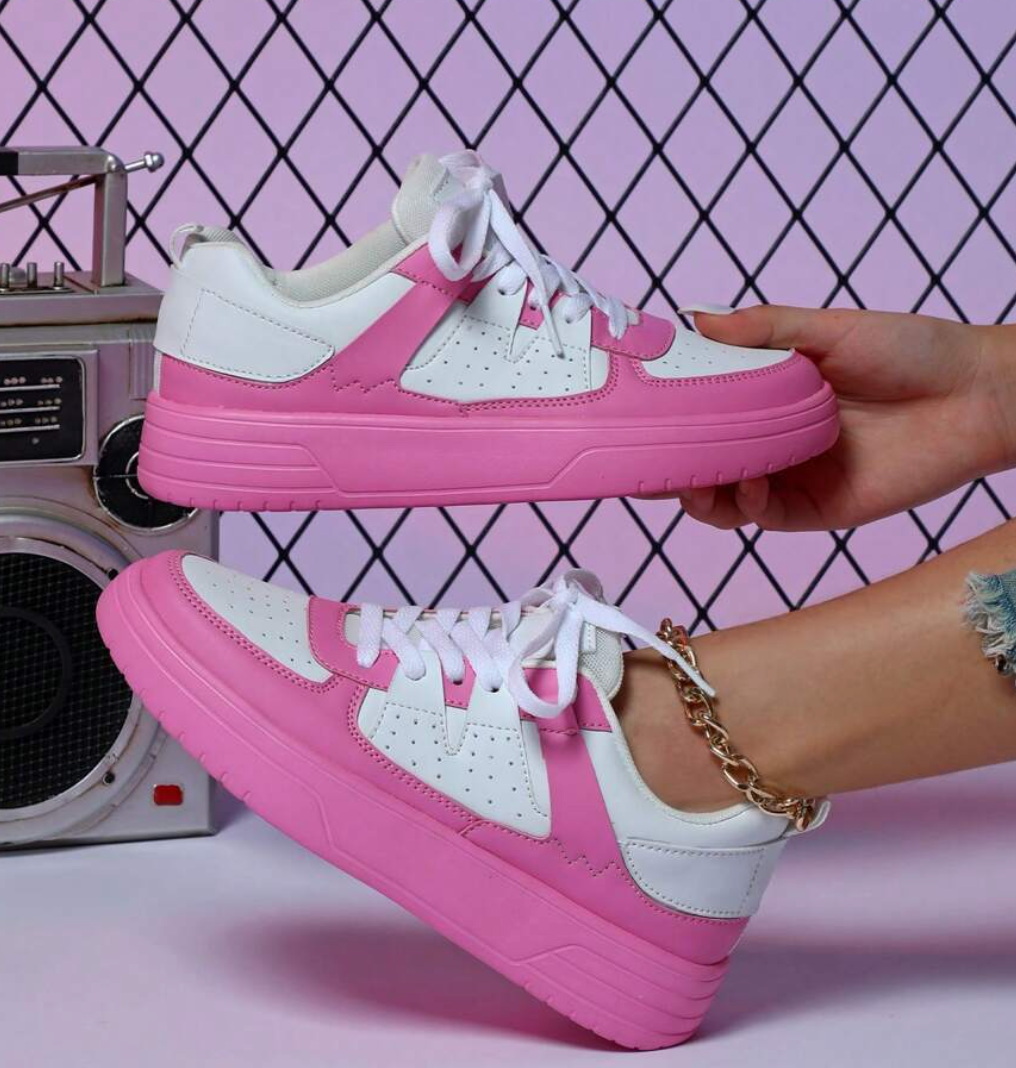 Lisa | Baskets décontractées colorées pour femmes