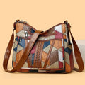 Solara | Mosaic leren handbags