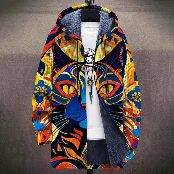 Claire | Cardigan luxueux d'inspiration artistique 