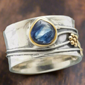 Bague de méditation bohème Manuela en pierre précieuse