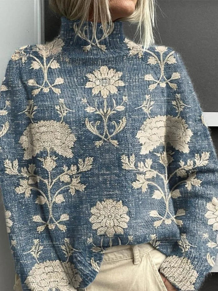 Emma | Pull à col roulé chaud et élégant