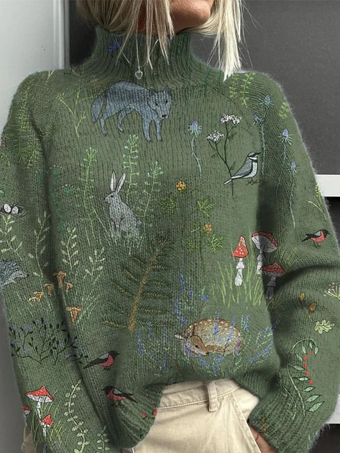 Emma | Pull à col roulé chaud et élégant