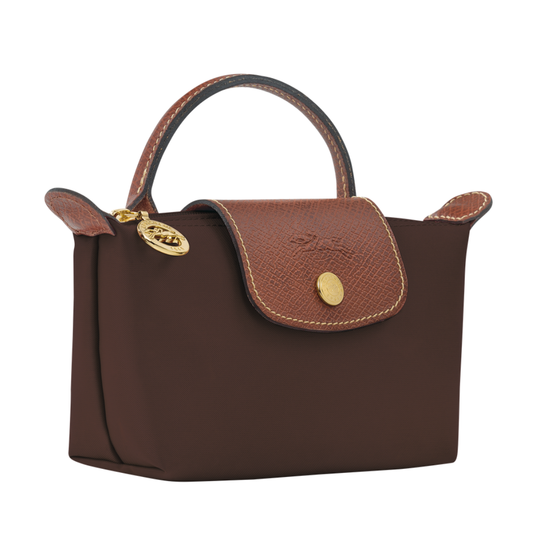 Mini sac en cuir au design signature 